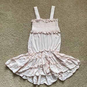 Pink Knit Dress - KicKee Kids